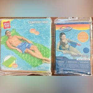 New Comfort Mat and Swimway noodles sling for Swimming pool